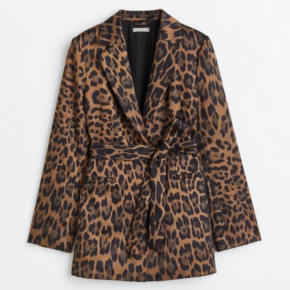 H&M tie-belt blazer - Picture 3 of 3